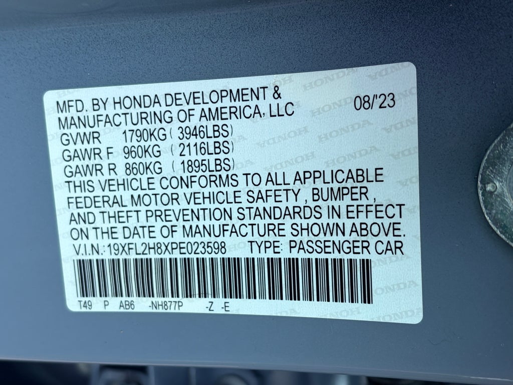 2023 Honda Civic Sport