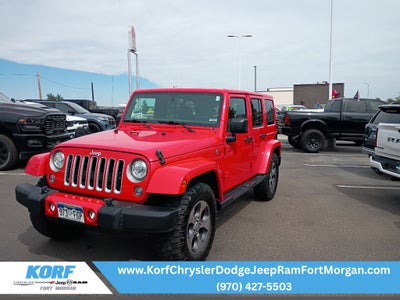2017 Jeep Wrangler Unlimited Sahara