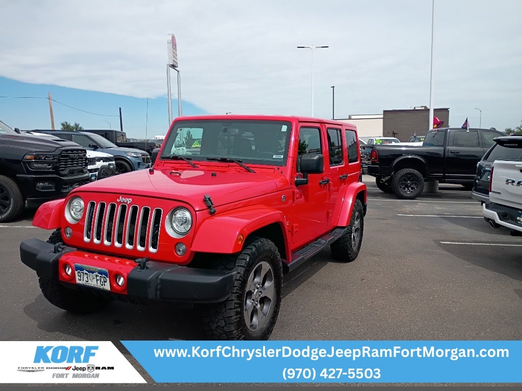 2017 Jeep Wrangler Unlimited Sahara