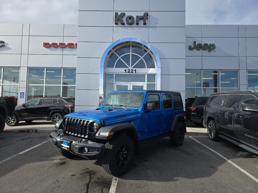 2022 Jeep Wrangler Unlimited Willys