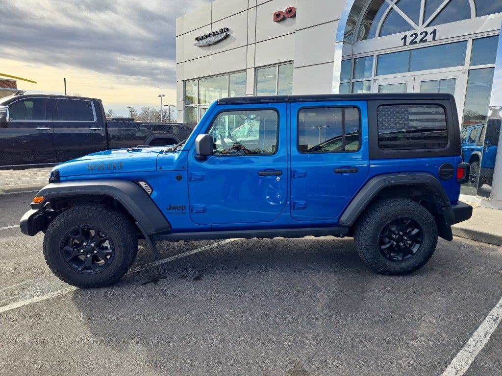 2022 Jeep Wrangler Unlimited Willys