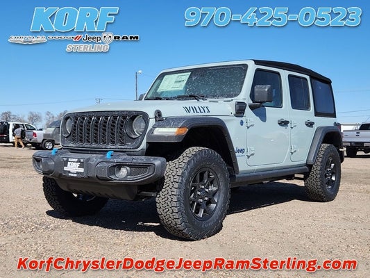 2024 Jeep Wrangler 4xe Willys in Sterling, CO - Korf Auto