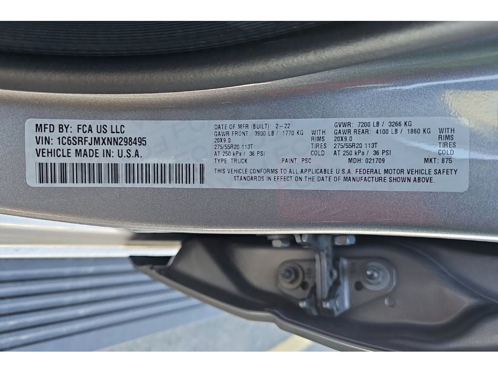 2022 RAM 1500 Laramie