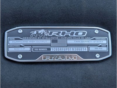 2026 RAM 1500 RHO