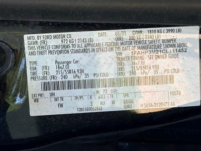 2012 Ford Focus SEL