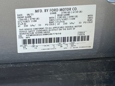 2021 Ford Explorer ST