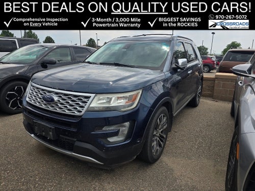 2017 Ford Explorer Platinum