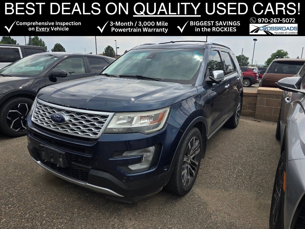 2017 Ford Explorer Platinum