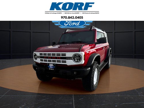 2025 Ford Bronco Heritage Edition