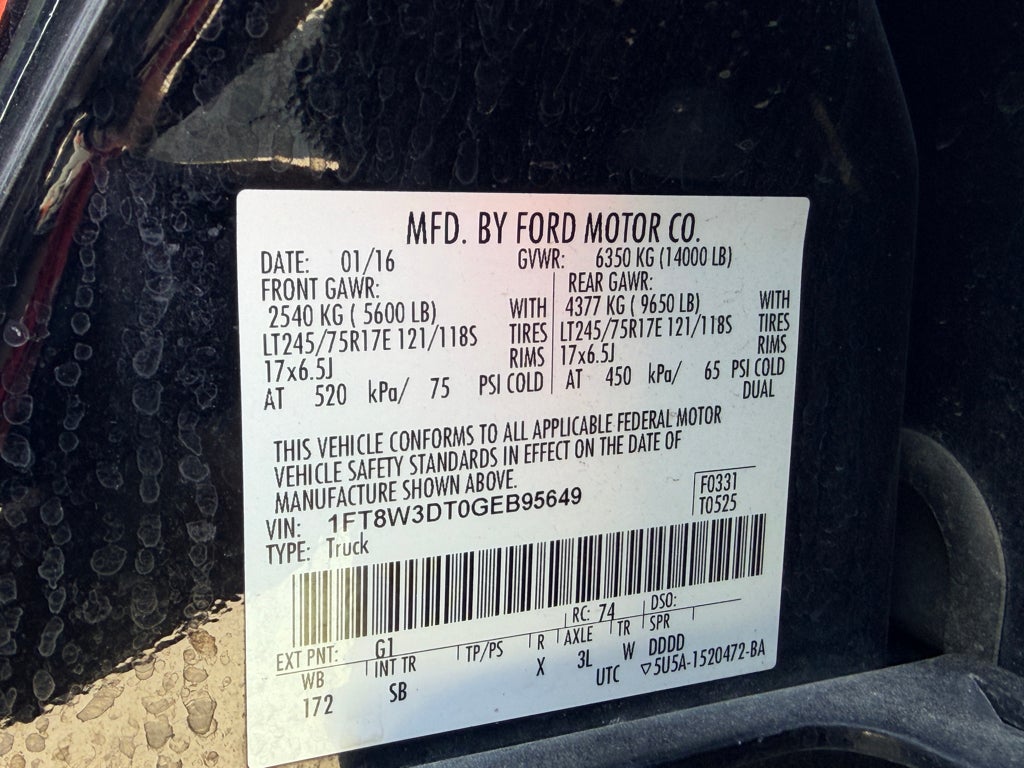 2016 Ford Super Duty F-350 DRW Pickup King Ranch