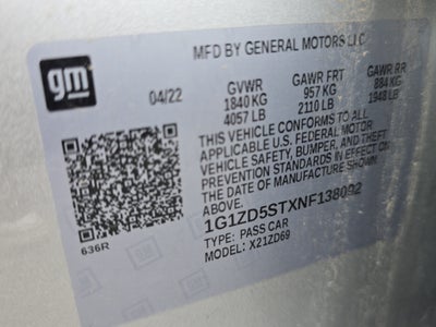 2022 Chevrolet Malibu LT