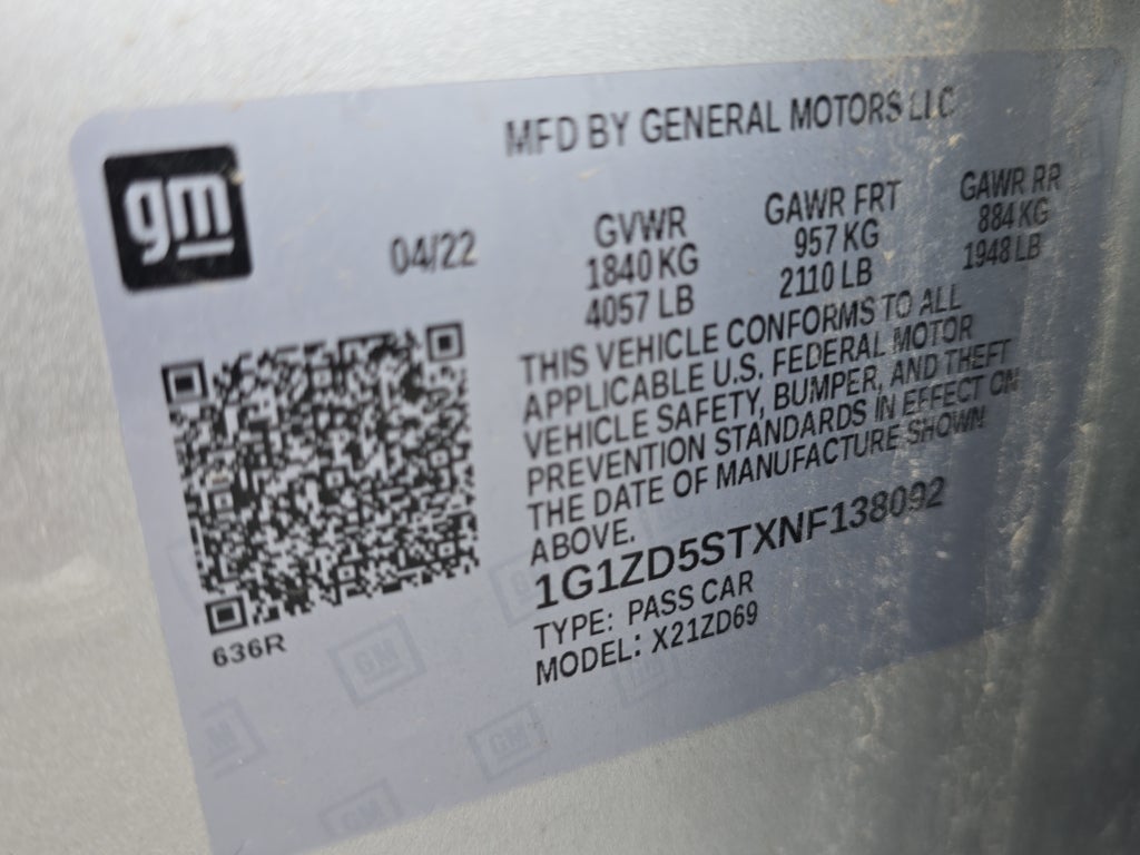 2022 Chevrolet Malibu LT