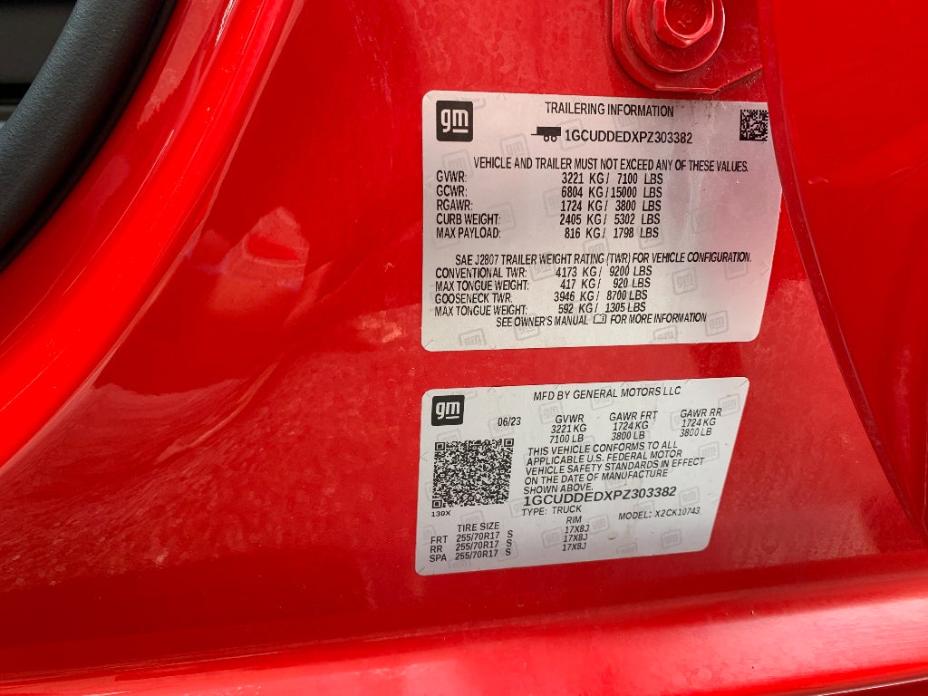 2023 Chevrolet Silverado 1500 LT
