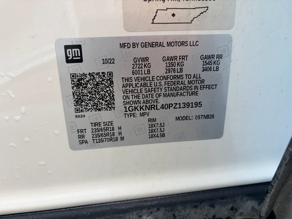 2023 GMC Acadia SLE