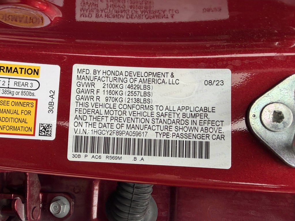 2023 Honda Accord Touring