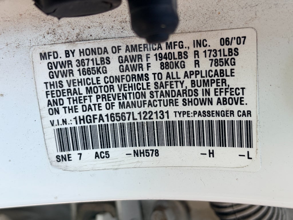 2007 Honda Civic LX