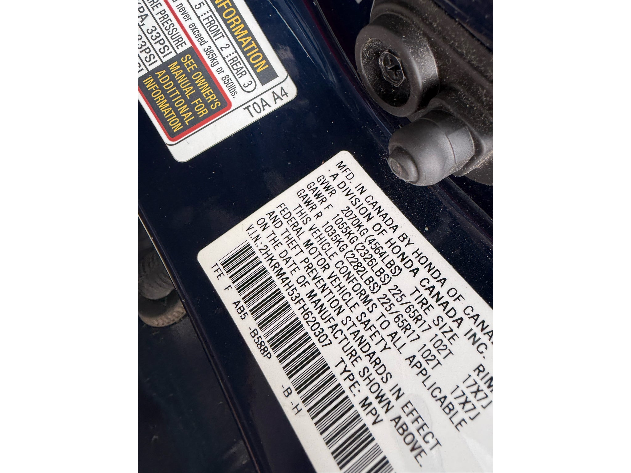 2015 Honda CR-V EX