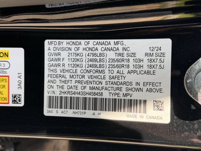 2025 Honda CR-V EX