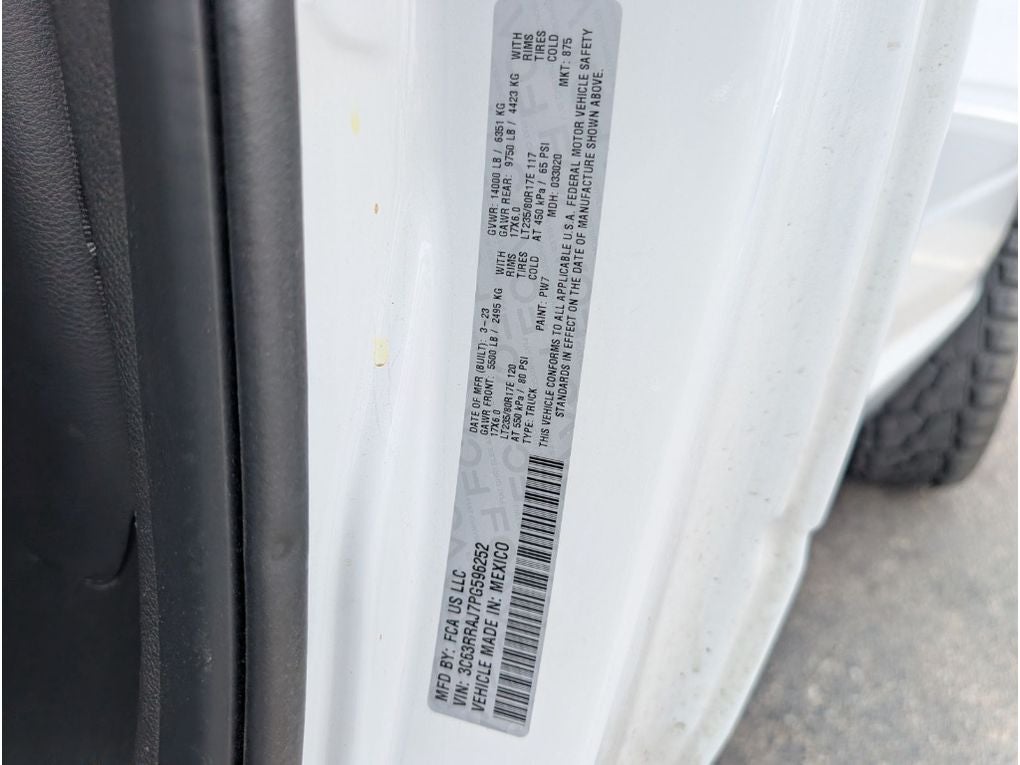 2023 RAM 3500 Tradesman