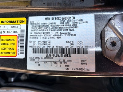 2018 Ford Fusion Hybrid SE