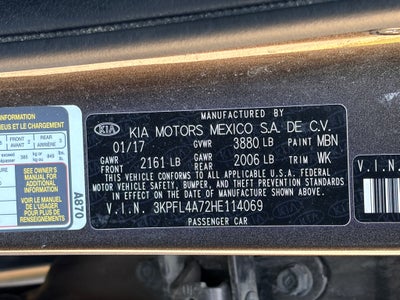 2017 Kia Forte LX