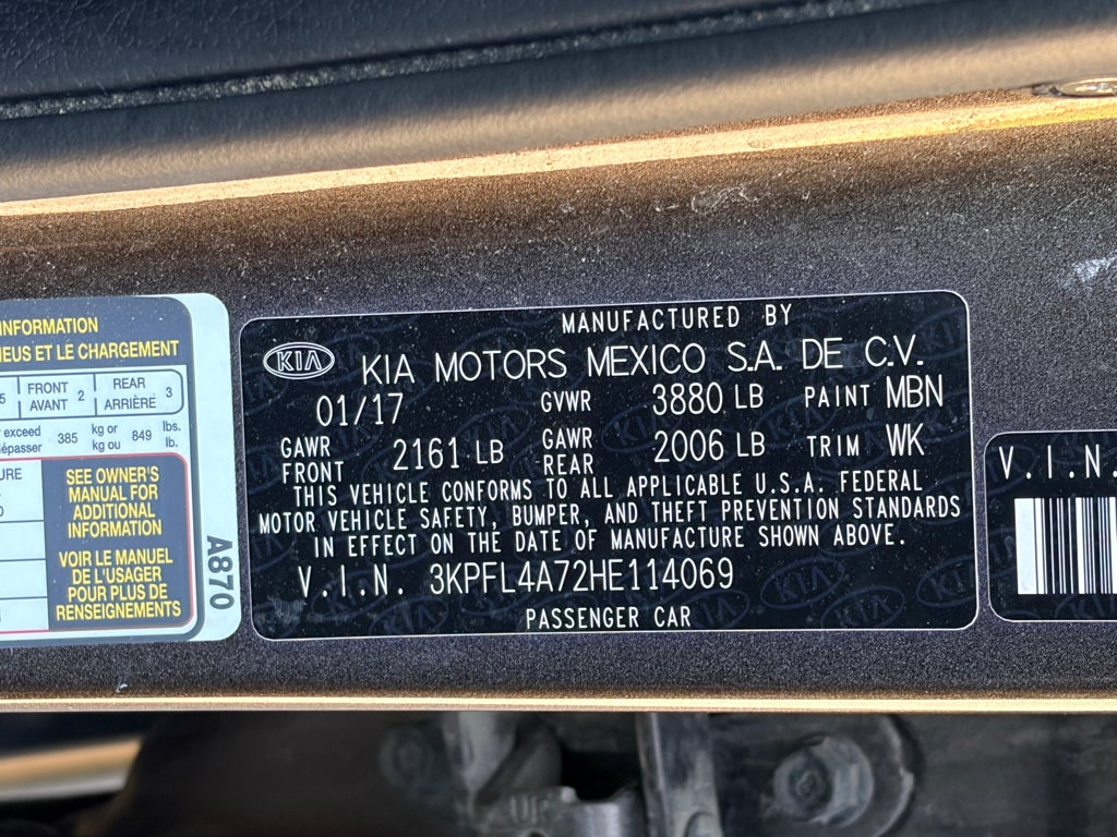2017 Kia Forte LX