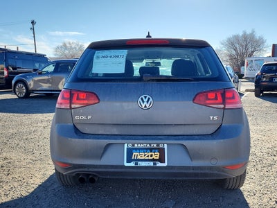 2016 Volkswagen Golf TSI S
