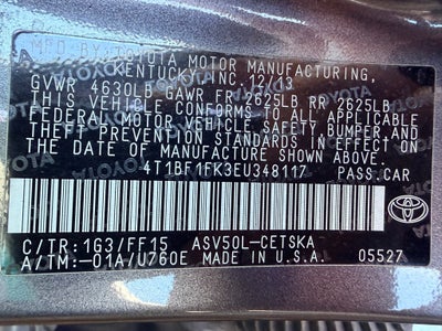 2014 Toyota Camry SE