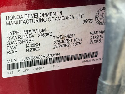 2024 Acura MDX Type S w/Advance Package