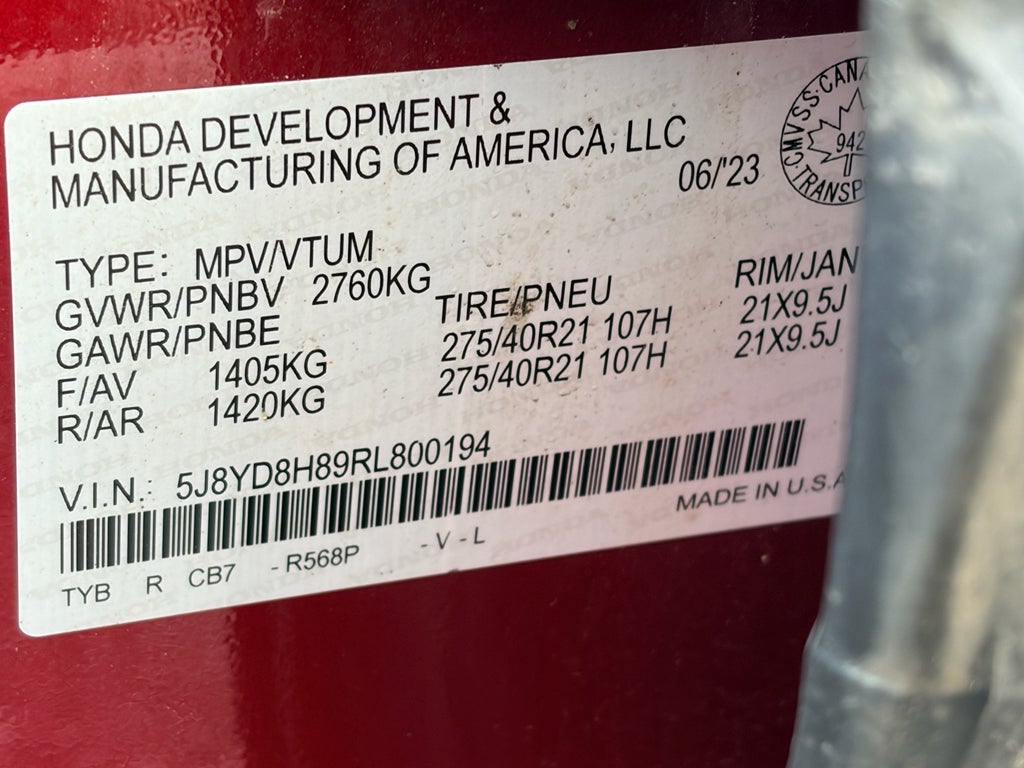 2024 Acura MDX Type S w/Advance Package