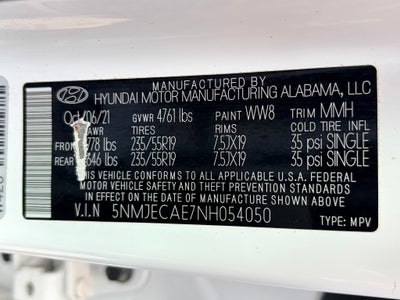 2022 Hyundai Tucson Limited