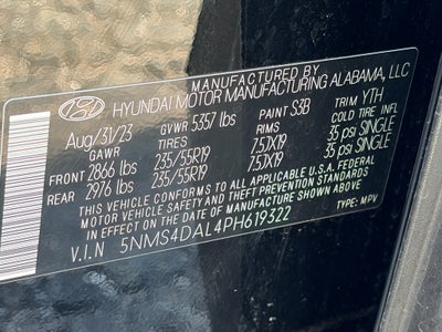 2023 Hyundai Santa Fe Limited