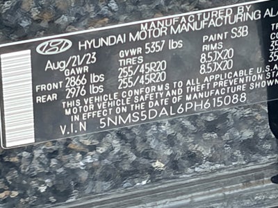2023 Hyundai Santa Fe Calligraphy