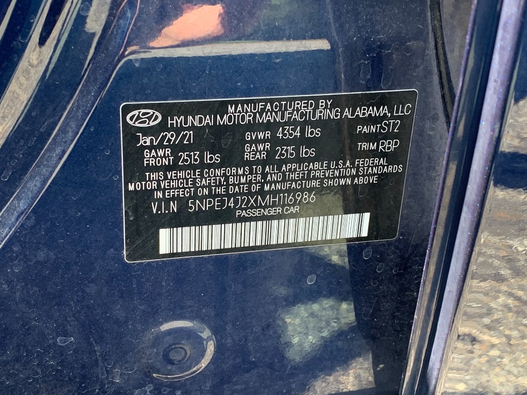 2021 Hyundai Sonata SEL Plus