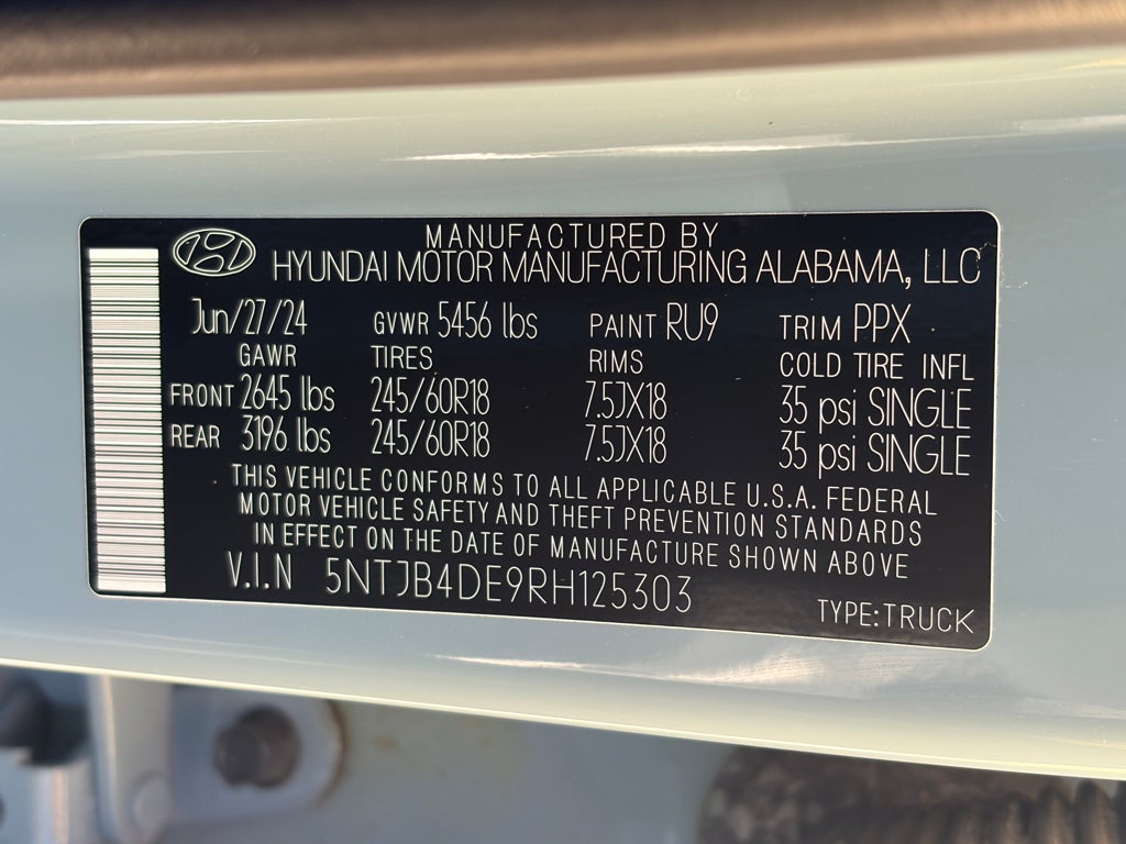 2024 Hyundai Santa Cruz SEL