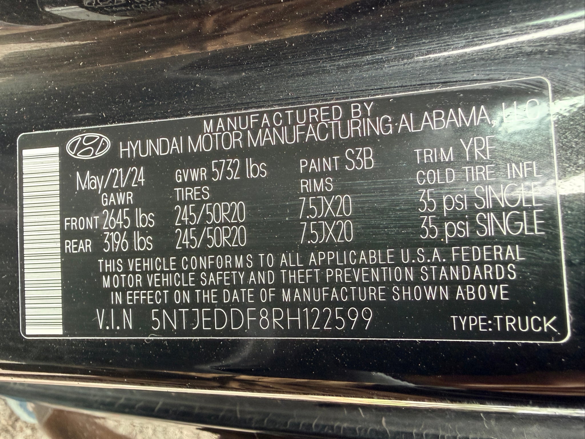 2024 Hyundai Santa Cruz Limited