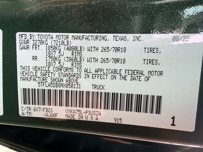 2022 Toyota Tundra SR5