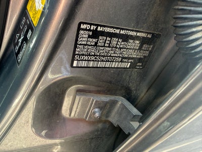 2017 BMW X3 xDrive28i