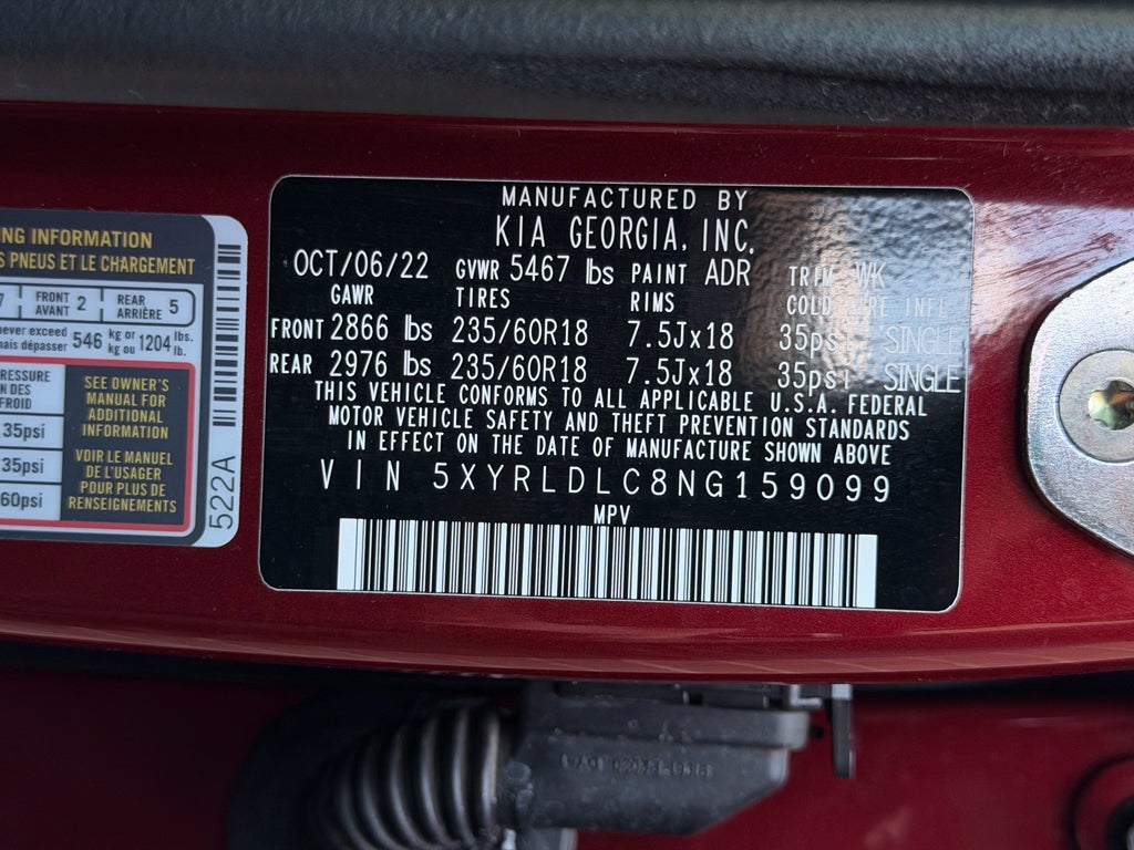 2022 Kia Sorento X-Line S