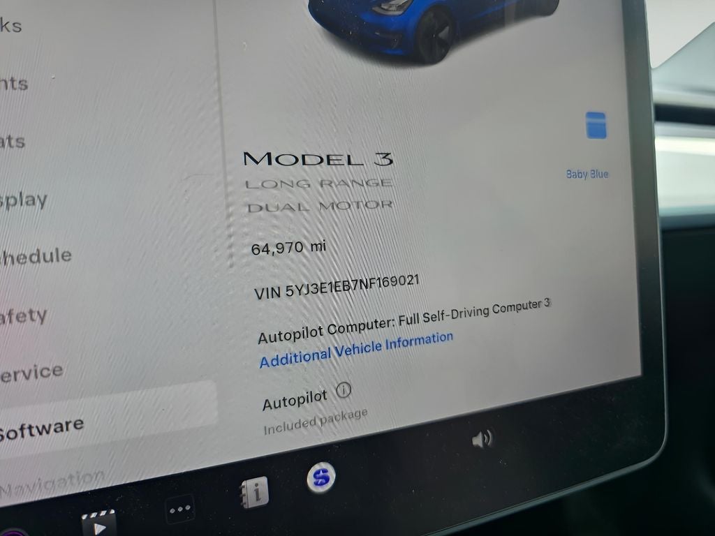 2022 Tesla Model 3 Long Range
