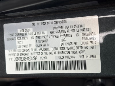 2023 Mazda Mazda CX-5 2.5 S Premium Package