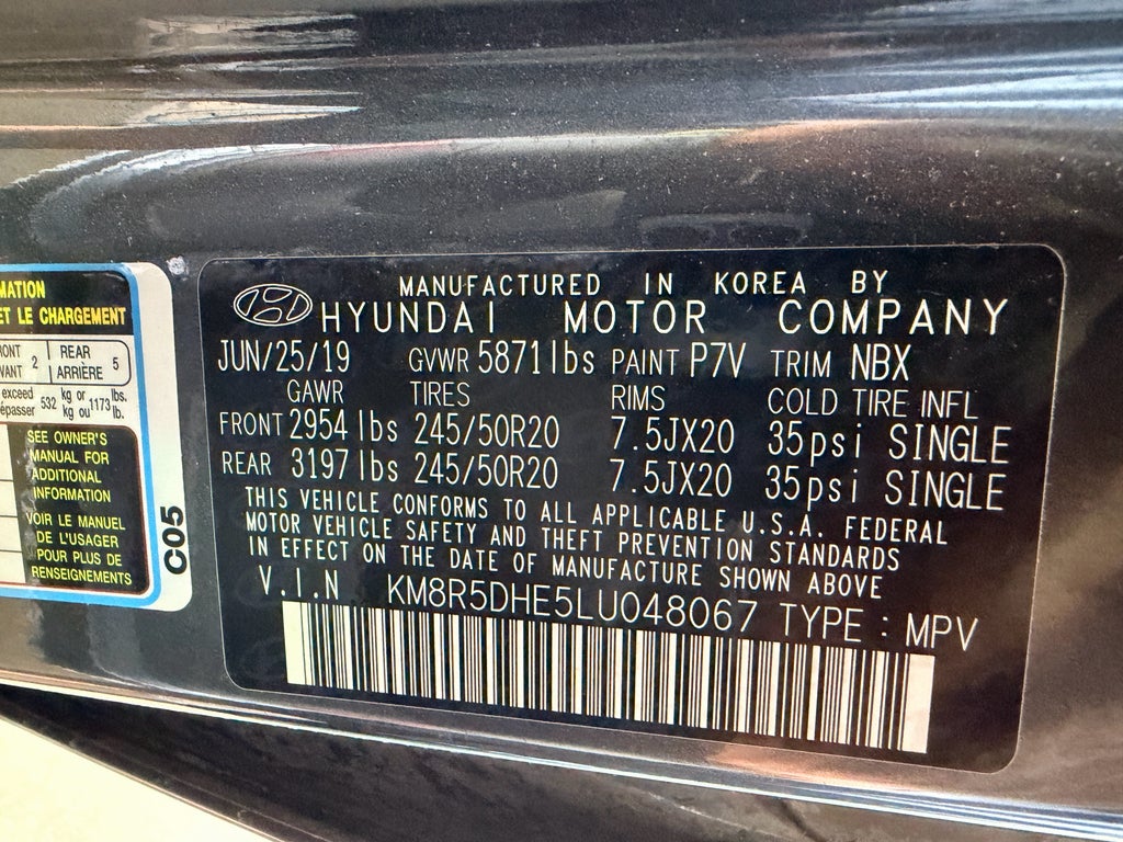 2020 Hyundai Palisade Limited