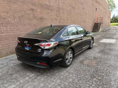 2016 Hyundai Sonata Plug-In Hybrid Limited w/Blue Pearl Interior