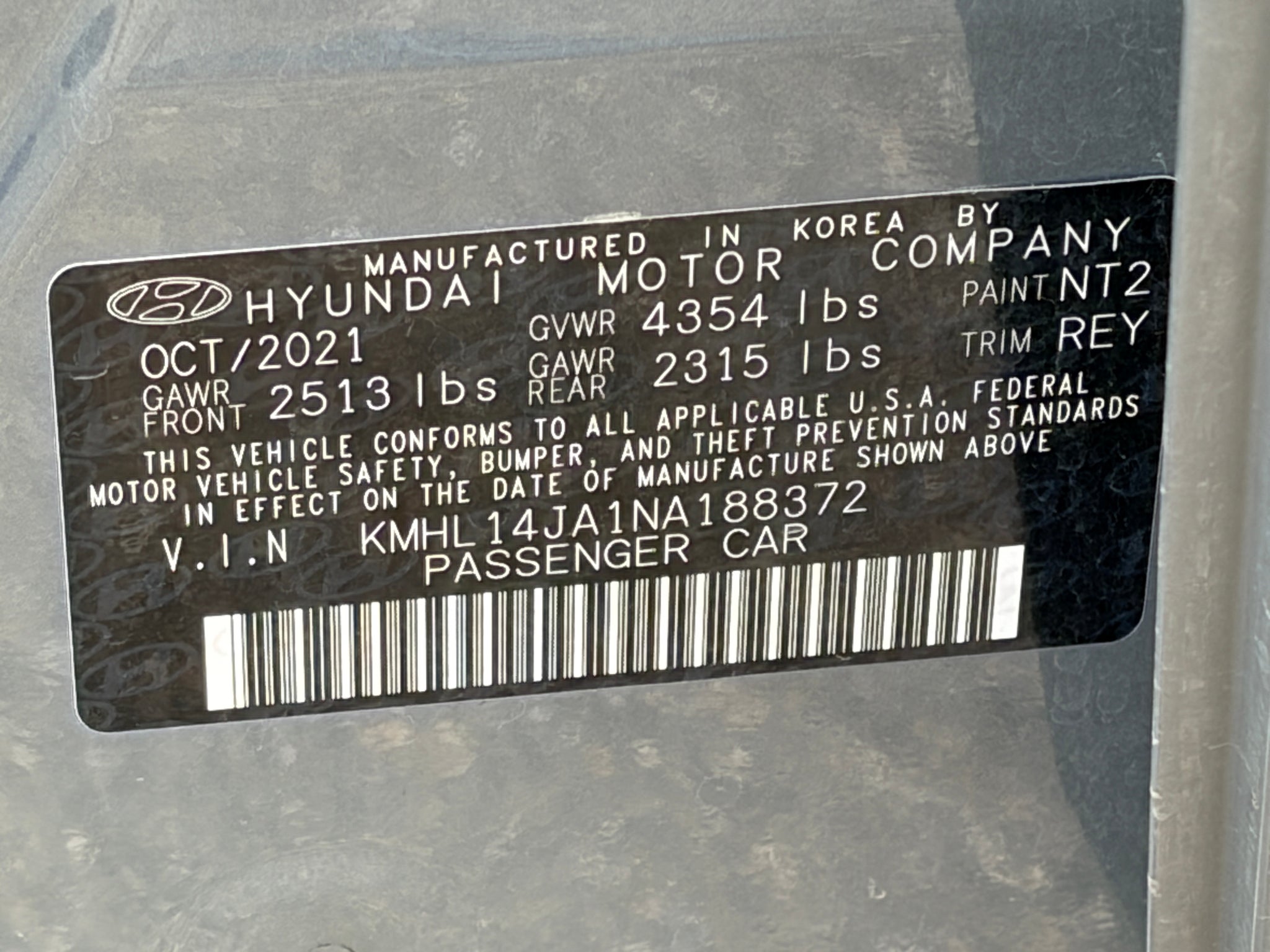 2022 Hyundai Sonata SEL