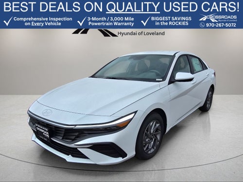 2026 Hyundai Elantra HEV Blue