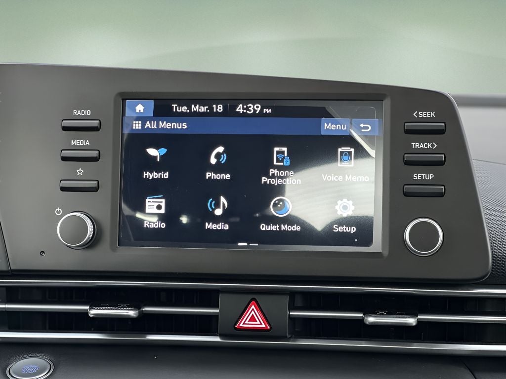 2025 Hyundai Elantra Hybrid Blue