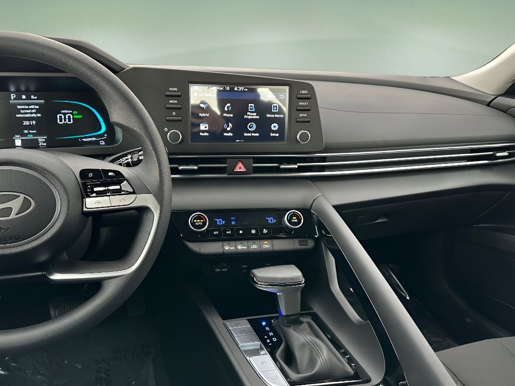 2025 Hyundai Elantra Hybrid Blue