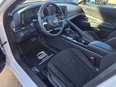 2025 Hyundai Elantra Hybrid Blue