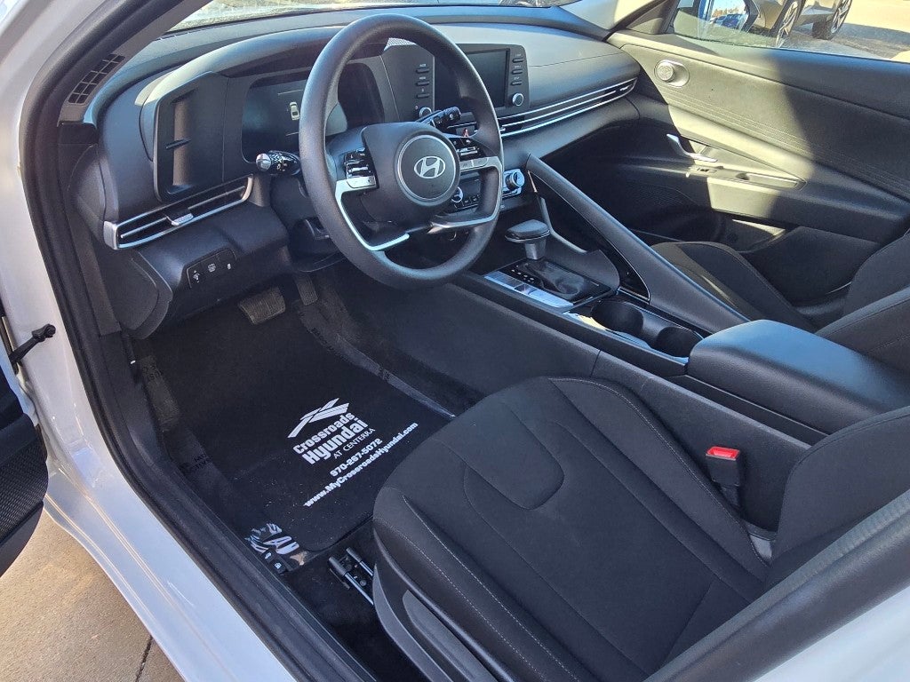 2025 Hyundai Elantra Hybrid Blue