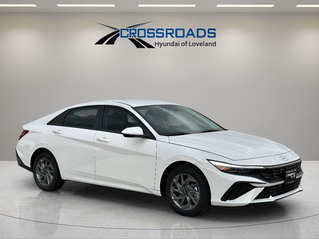 2025 Hyundai Elantra Hybrid Blue